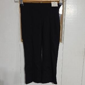 NWT Habitual Kid Girl's Yoga Style Pants Black Pull-On Stretch Comfort Size 3